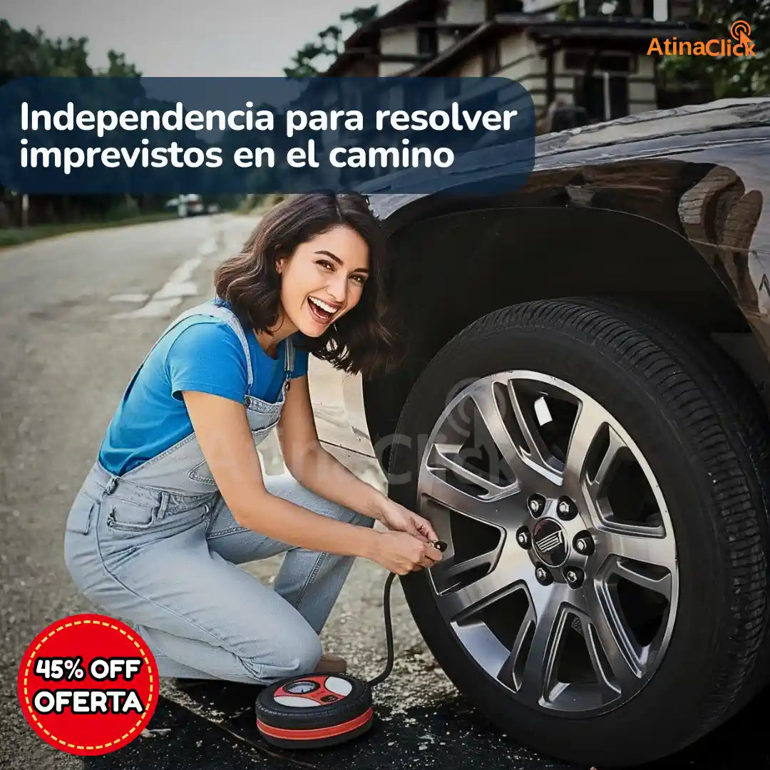 Mini Compresor de Aire Eléctrico