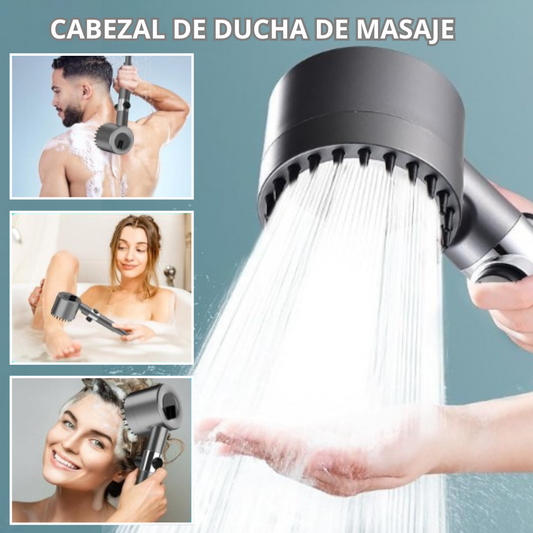 Cabezal de Ducha Masajeador Spa