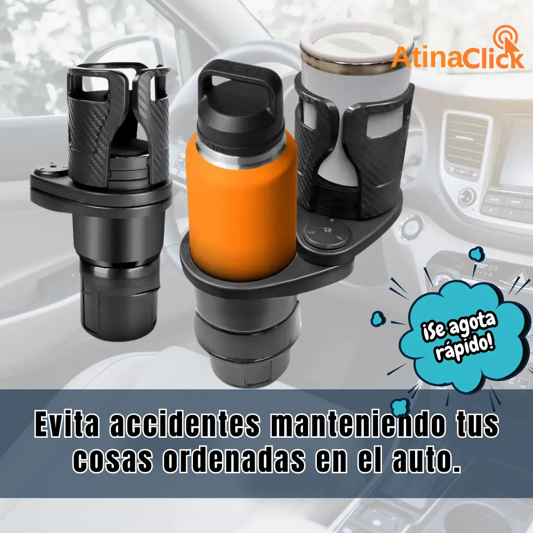 Portavasos Multifuncional para el Auto