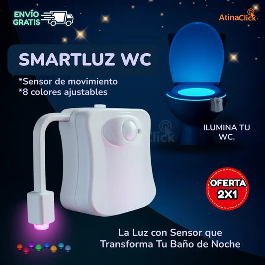 SmartLuz WC™ – Luz de Sensor para Inodoros