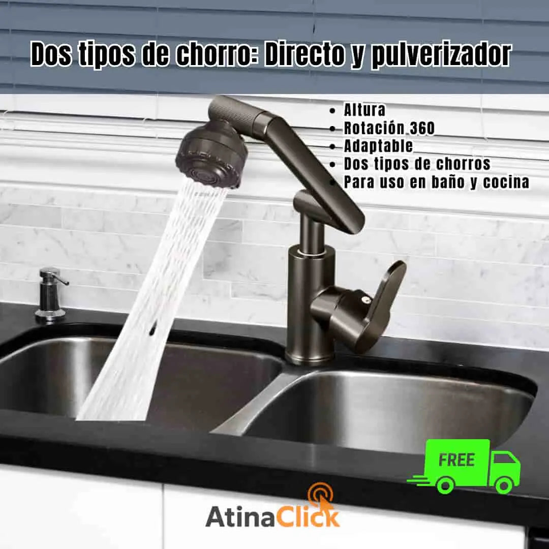 Llave Giratoria Multifuncional- Water T