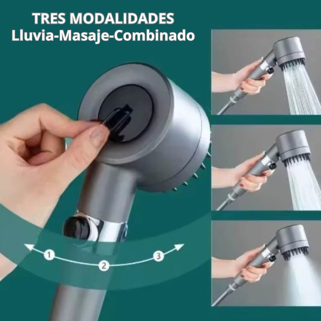 Cabezal de Ducha Masajeador Spa