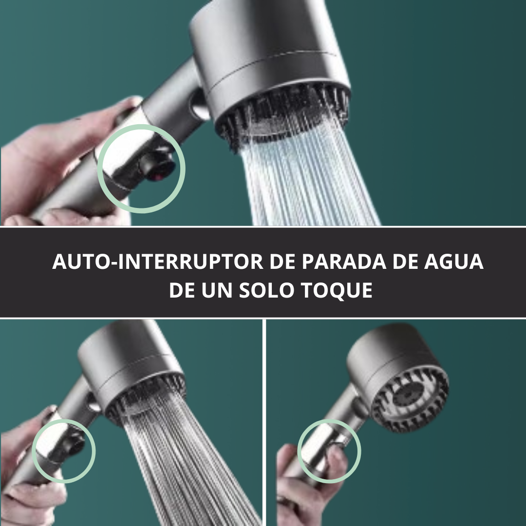 Cabezal de Ducha Masajeador Spa