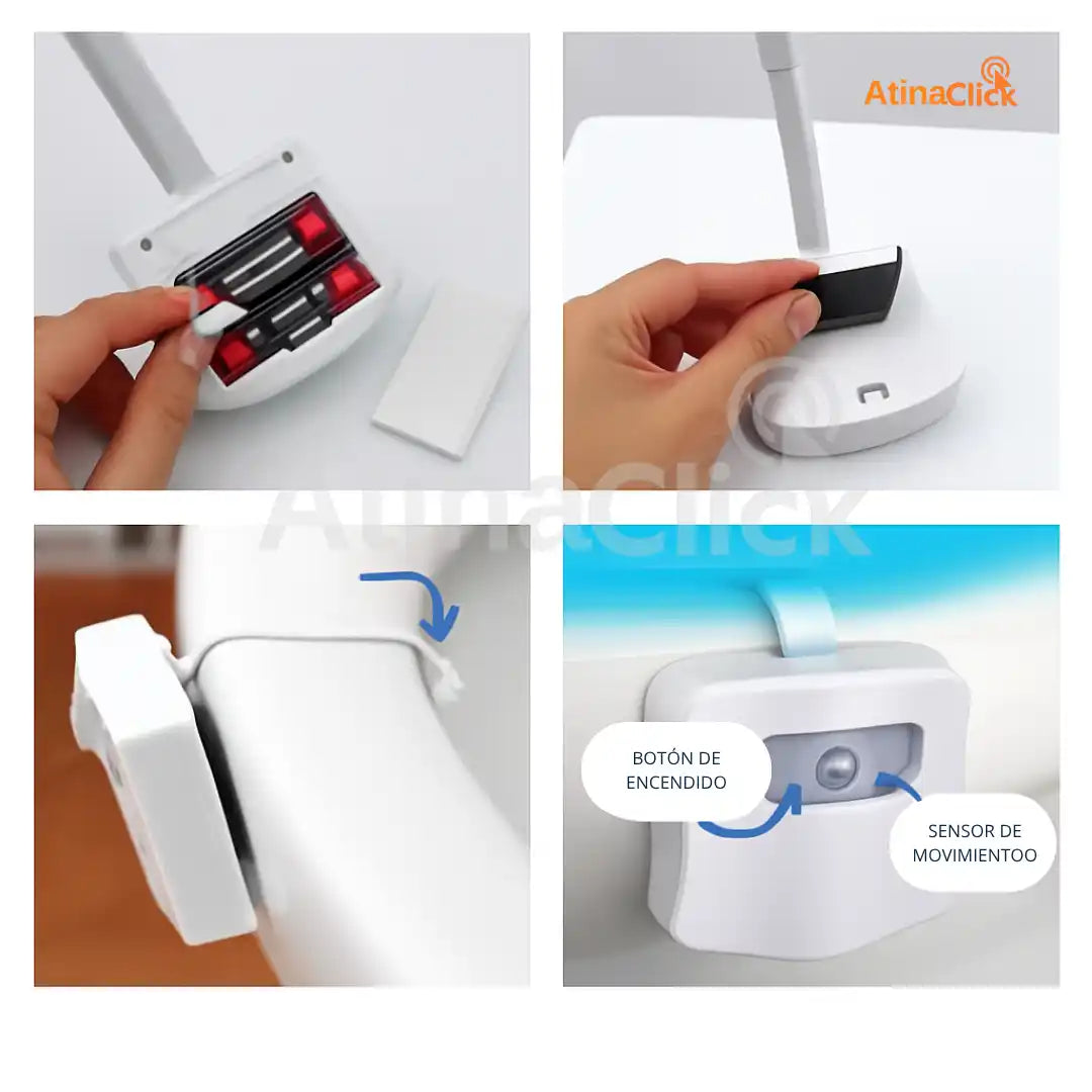 SmartLuz WC™ – Luz de Sensor para Inodoros