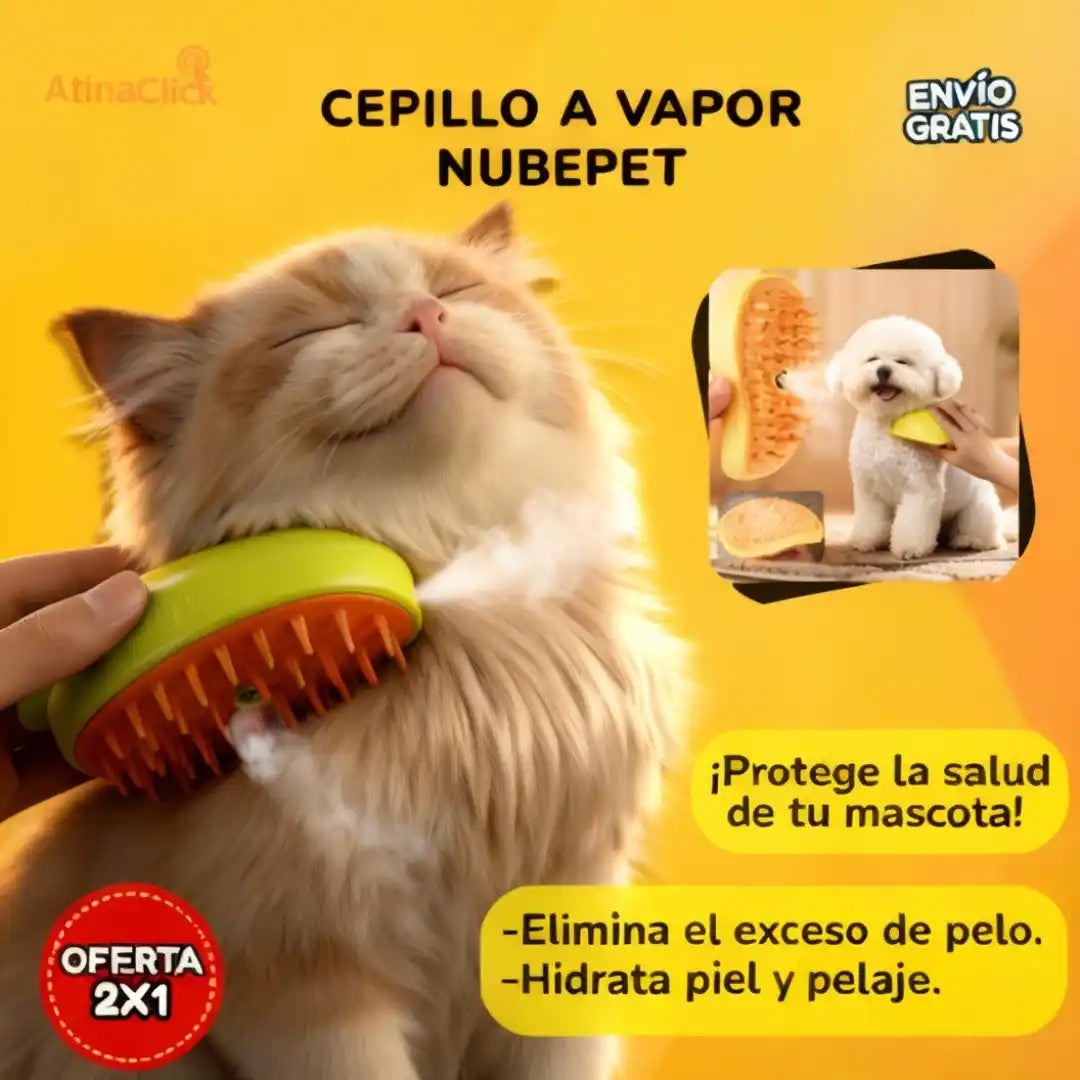 NubePet Cepillo a Vapor