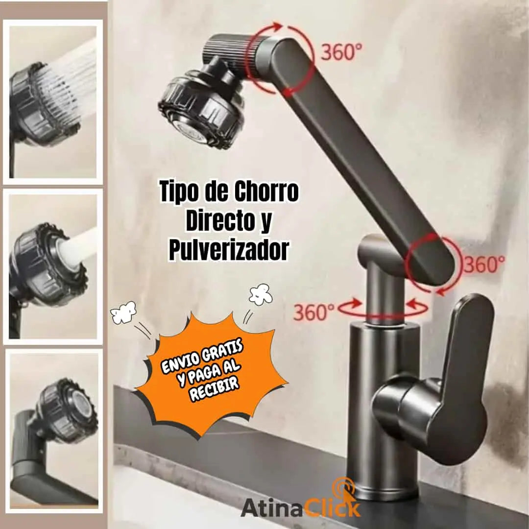 Llave Giratoria Multifuncional- Water T