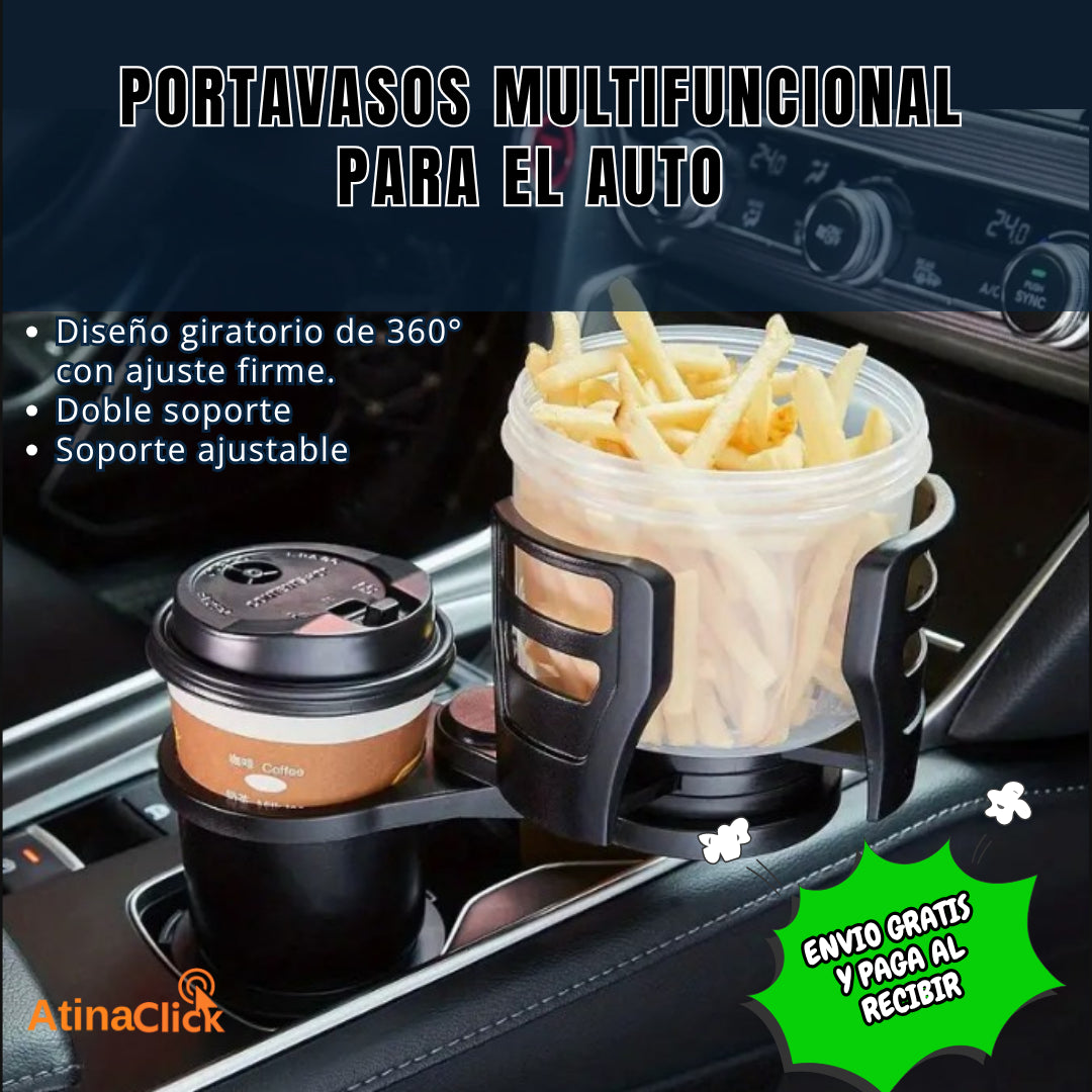 Portavasos Multifuncional para el Auto
