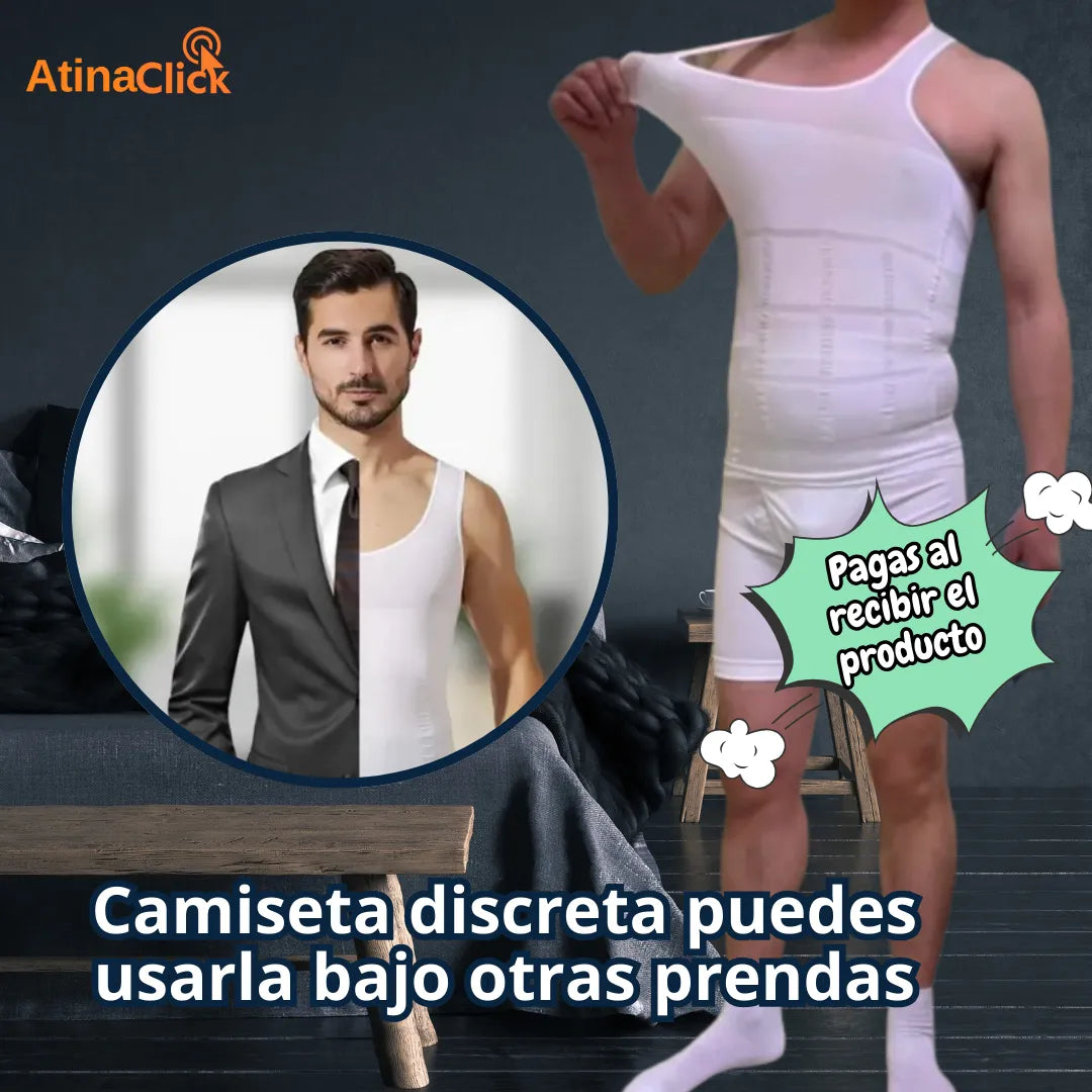 MaxControl Camiseta Reductora Masculina