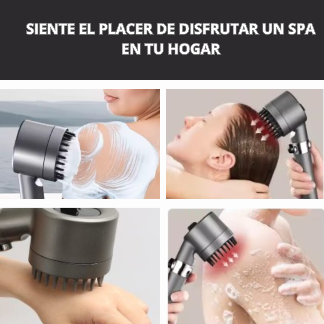 Cabezal de Ducha Masajeador Spa