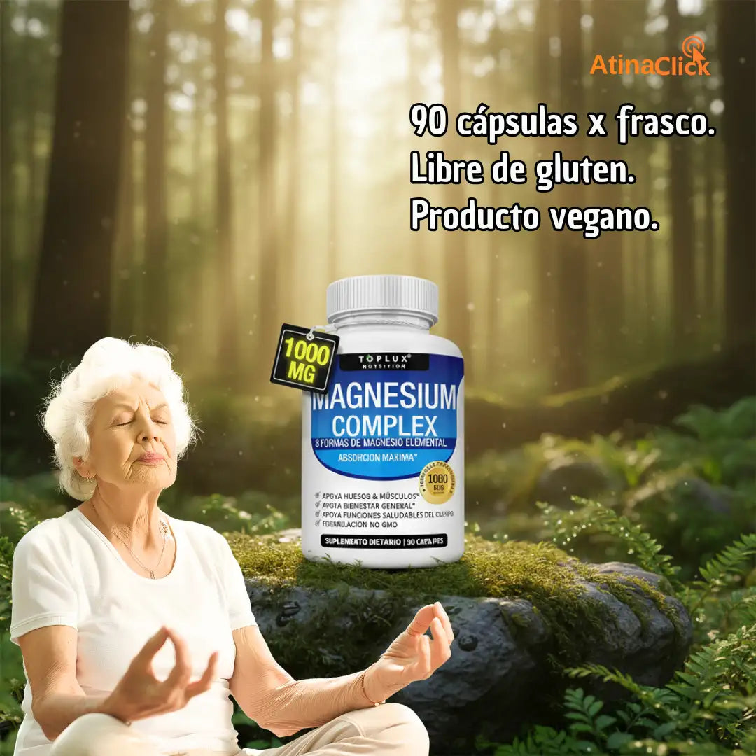 Complejo de Magnesio- Suplemento 8 Elemental