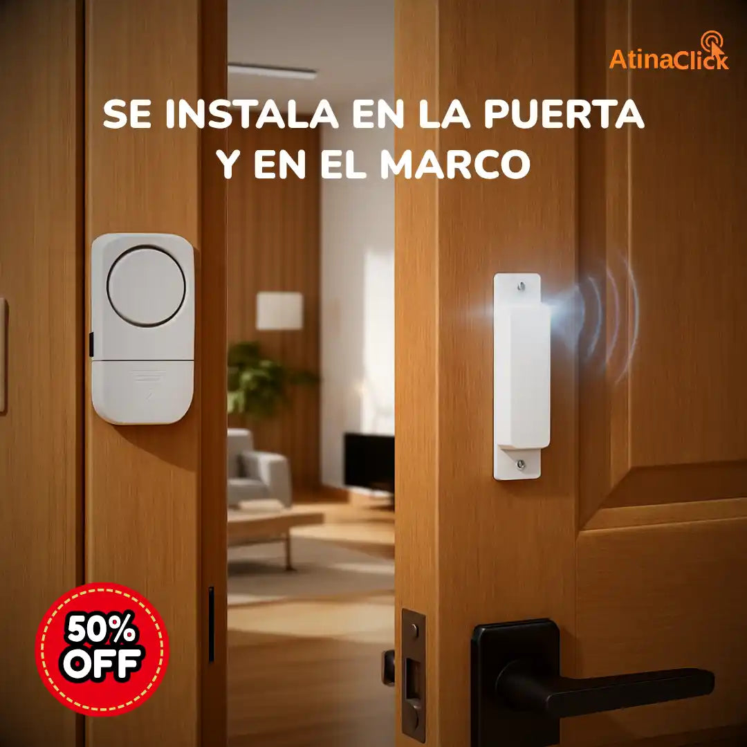 Pack Tranquilidad Total- Alarma para Puertas y Ventanas