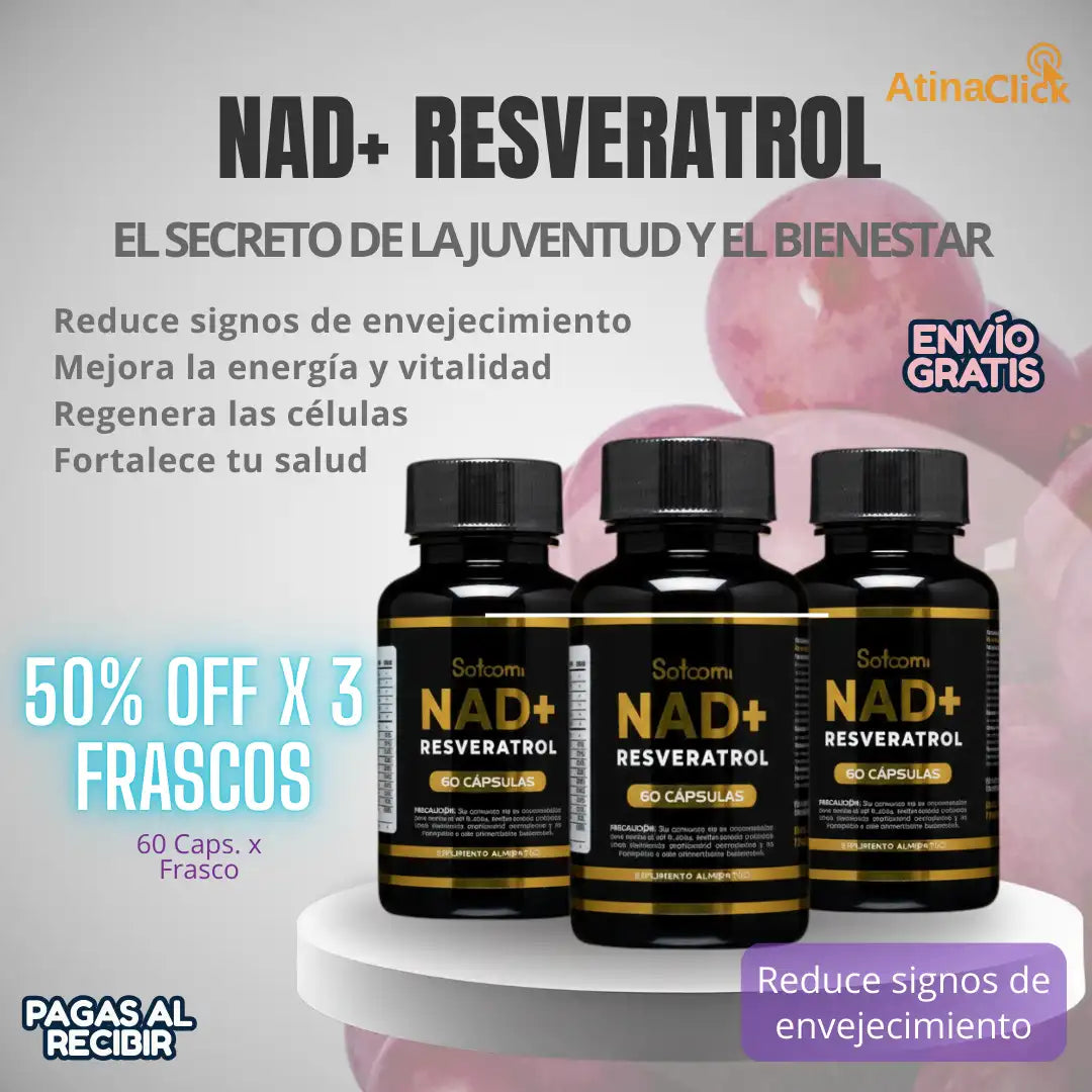 SUPLEMENTO NAD+RESVERATROL